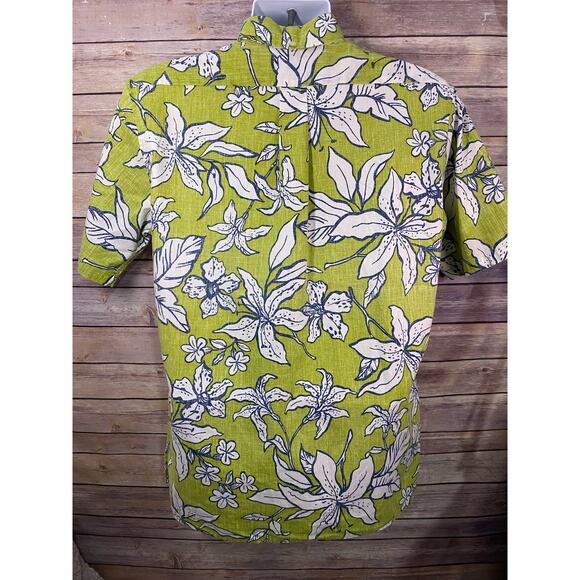Reyn Spooner Hawaiian Shirt – Men’s Medium, NWOT “KOHANAIKI” Floral Logo - Picture 3 of 9